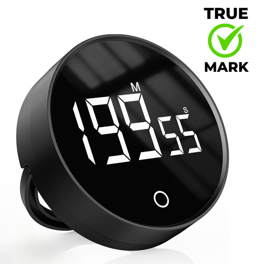Timer Digital Multifuncțional cu Afișaj LED – Alarmă Sonoră, Magnet