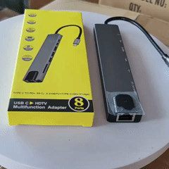 Hub USB 3.0 cu 4 Porturi – Viteză 5 Gbps, Plug & Play, Compatibil Windows/Mac/Linux, Negru