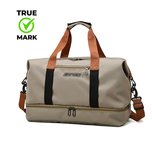 Geantă de Voiaj Sport Unisex Impermeabilă – 20–35L, Oxford, Compartimente Multiple, Khaki