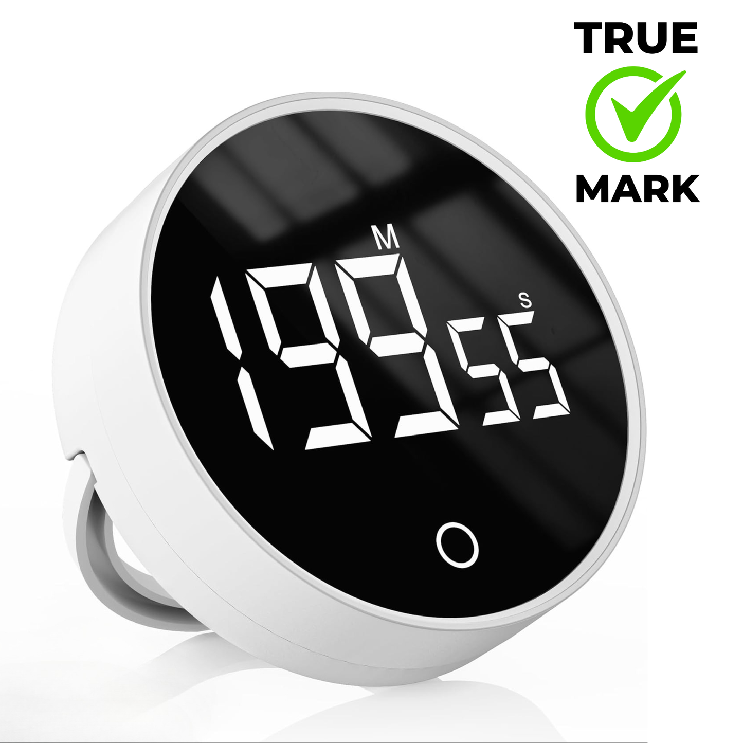 Timer Digital Multifuncțional cu Afișaj LED – Alarmă Sonoră, Magnet