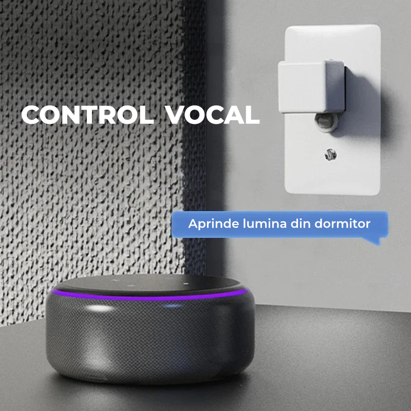 Fingerbot – Robot Inteligent de Apăsare Butoane, Bluetooth, Control Vocal