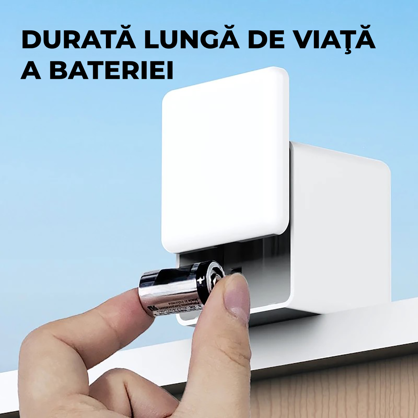 Fingerbot – Robot Inteligent de Apăsare Butoane, Bluetooth, Control Vocal