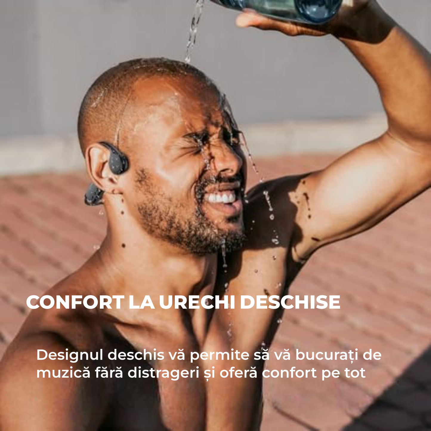 Căști wireless cu microfon, Bluetooth 5.0, noise cancelling și microfon rabatabil – compatibile PC și telefon, negru