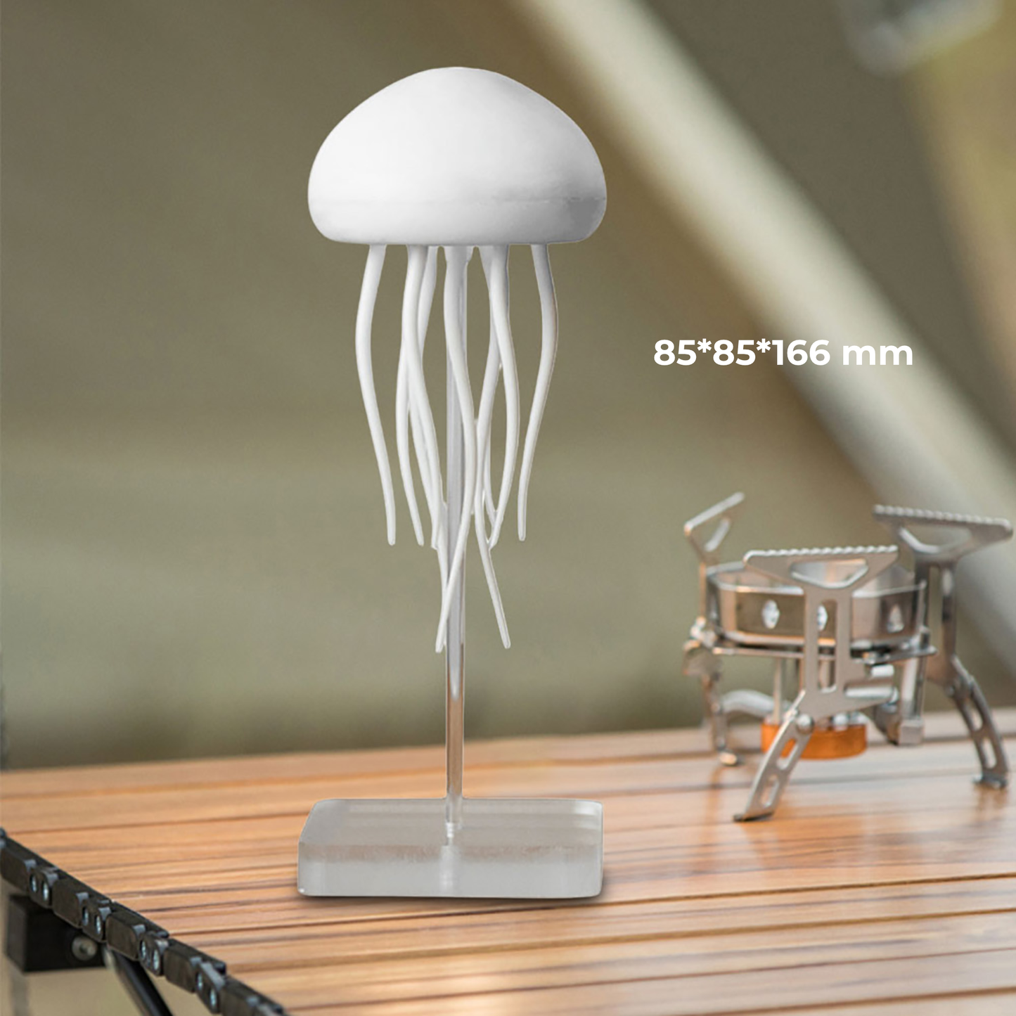 Lampă Jellyfish cu Meduze Plutitoare și Lumini RGB – Alimentare USB/Baterii, Efect Relaxant