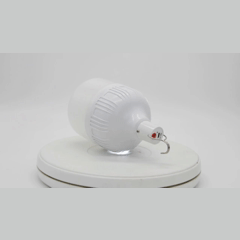 Bec LED portabil reîncărcabil cu USB, 36W, IP55, lumină albă rece, cu agățătoare – ideal pentru camping și urgențe